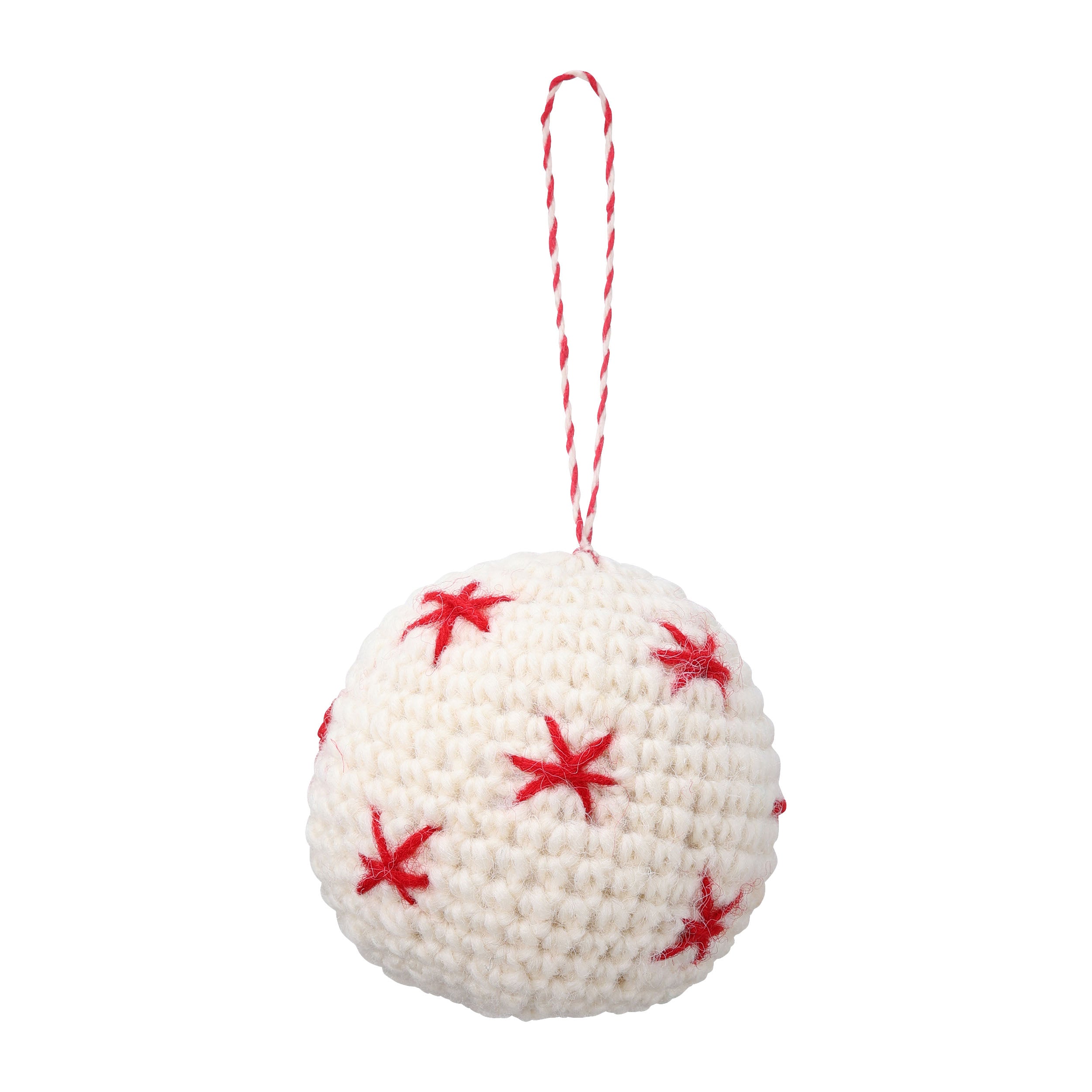 MARK'S Christmas Knit Ornament Ball C