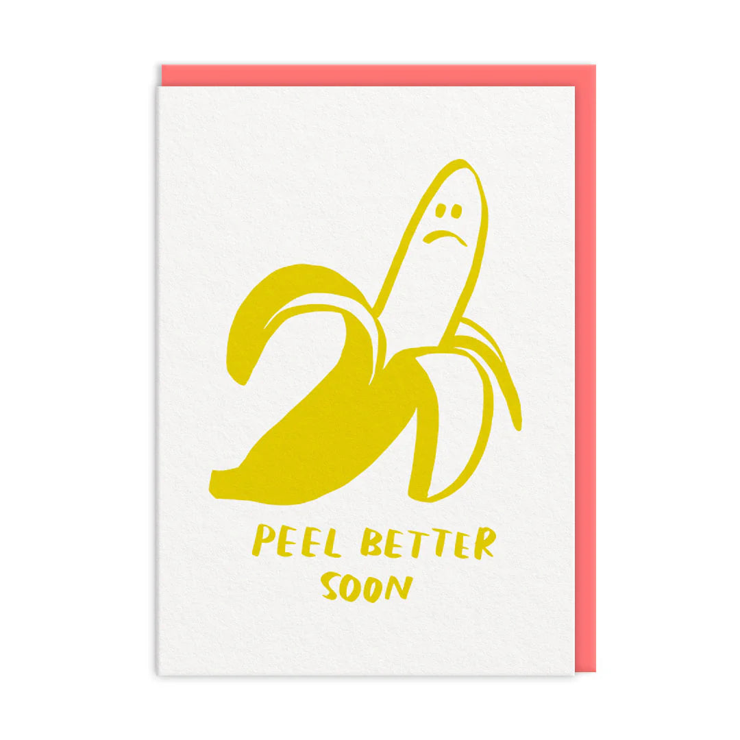 OHH DEER Card Peel Better Soon