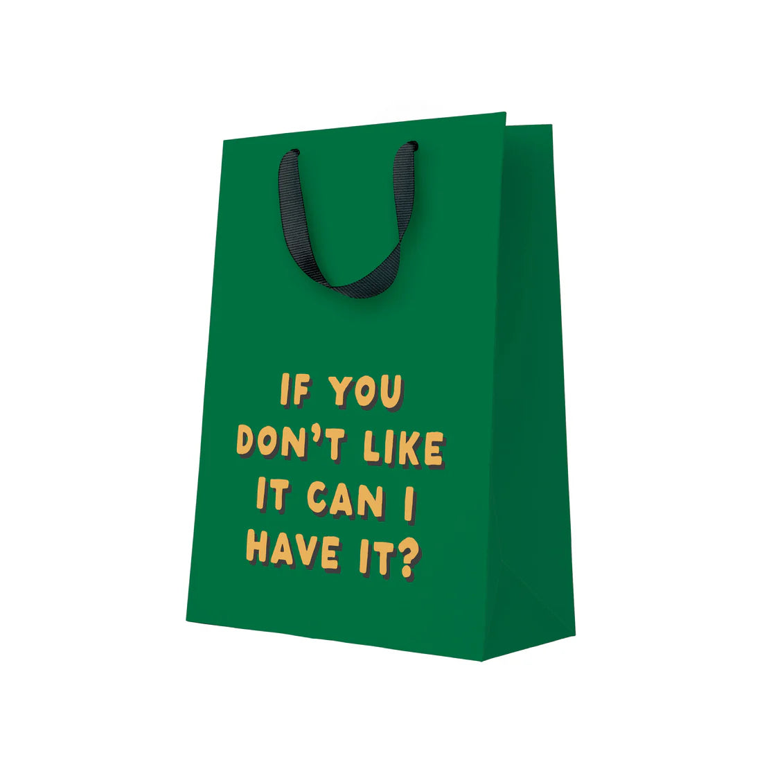 OHH DEER Gift Bag L If you Don't Like It Can I Have It