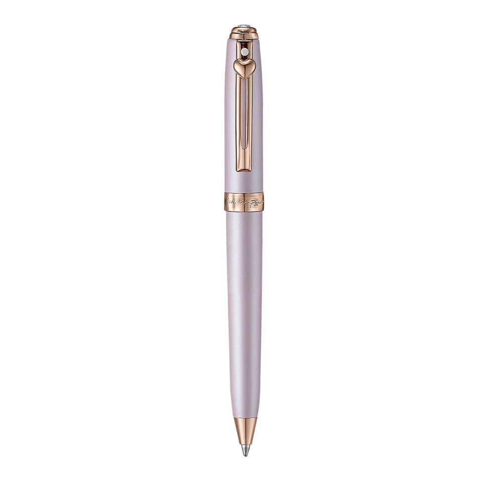 SHEAFFER x Emily In Paris Prelude Mini 9810 Pastel Pink and PVD Rose Gold Trims with Heart Emblem and Swarovski Crystal Ballpoint Pen