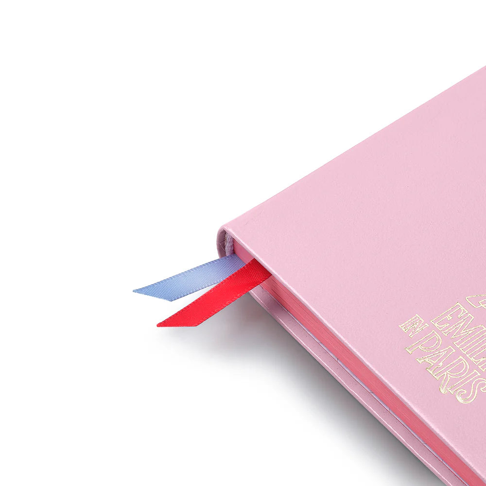 SHEAFFER x Emily In Paris Ink Friendly with Embossed Eiffel Tower Notebook Small 90gsm Pink