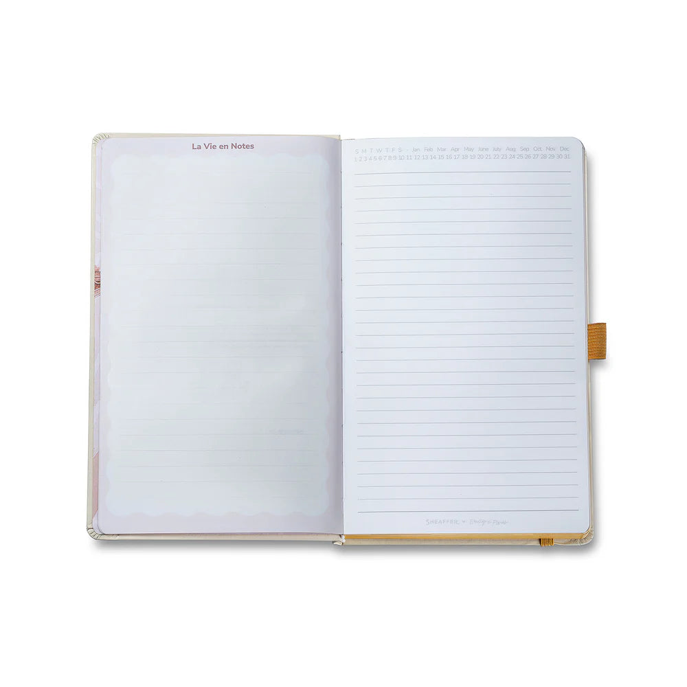 SHEAFFER x Emily In Paris Ink Friendly with Embossed Eiffel Tower Notebook Medium 90gsm Beige
