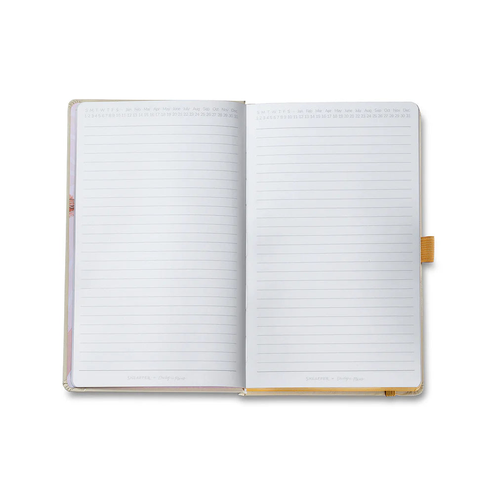 SHEAFFER x Emily In Paris Ink Friendly with Embossed Eiffel Tower Notebook Medium 90gsm Beige