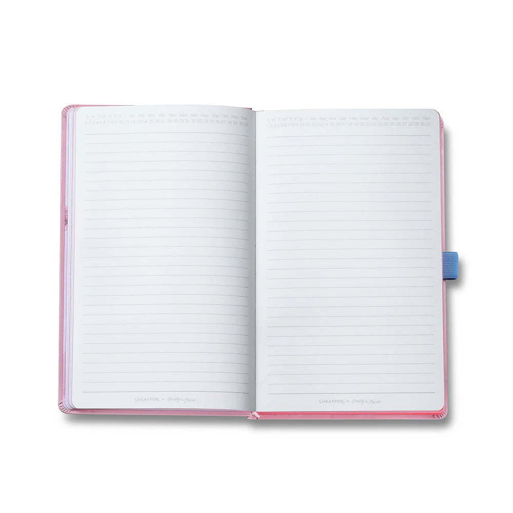 SHEAFFER x Emily In Paris Ink Friendly with Embossed Eiffel Tower Notebook Medium 90gsm Pink