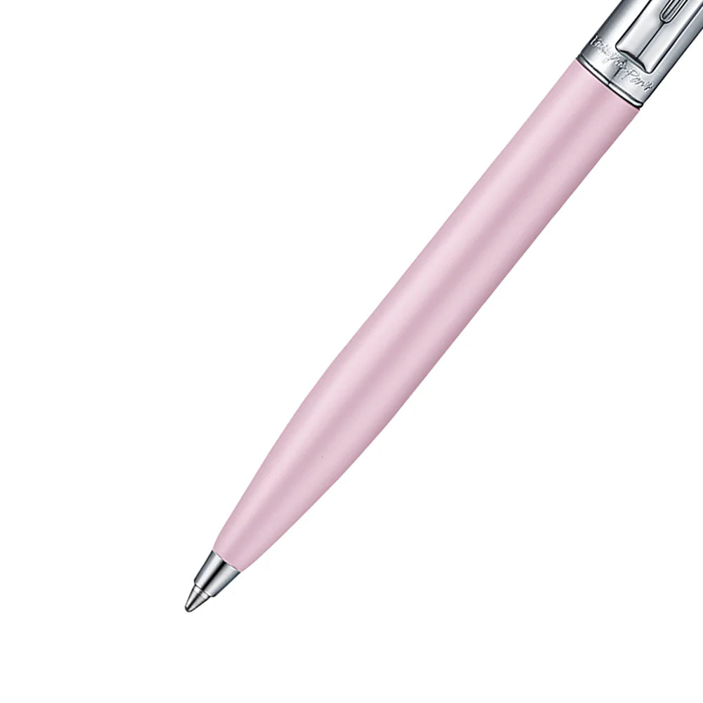 SHEAFFER x Emily In Paris Sentinel 321 Pink Matte Finish with Chrome Trims Ballpoint Pen and Small Hardbound Notebook Gift Set