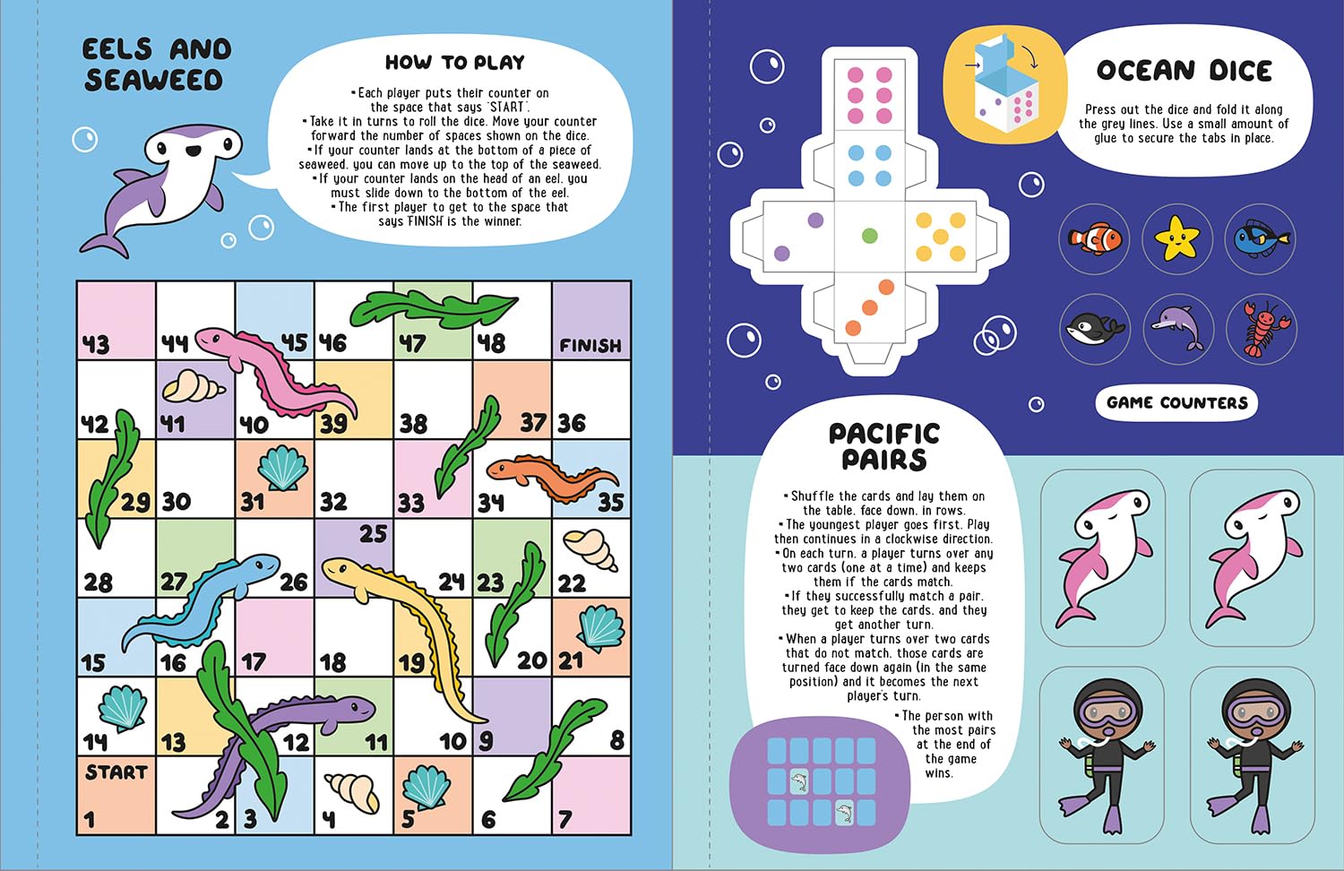 Glow-in-the-Dark Ocean Sticker Activity Book by Lisa Regan