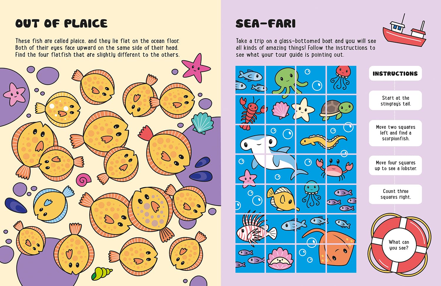 Glow-in-the-Dark Ocean Sticker Activity Book by Lisa Regan