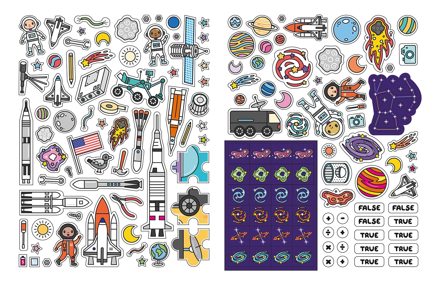 Glow-in-the-Dark Space Sticker Activity by Lisa Regan