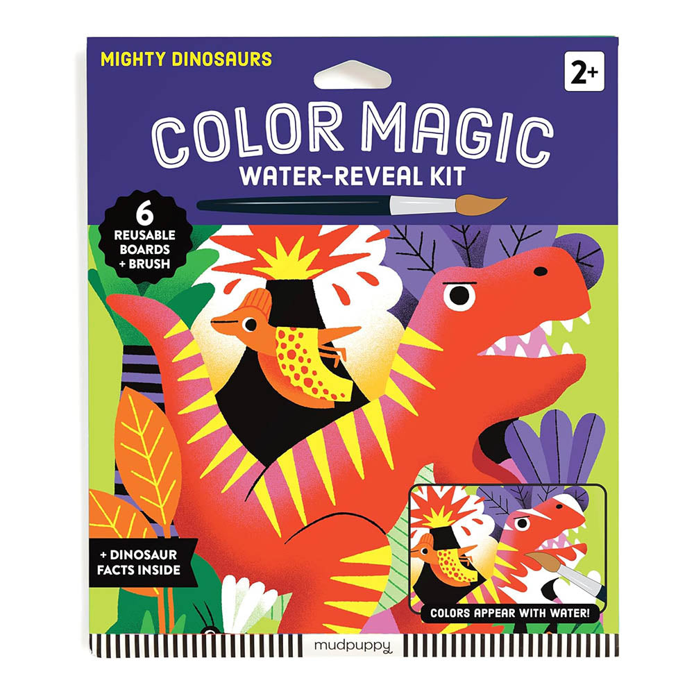 Mighty Dinosaurs Color Magic Water-Reveal Kit