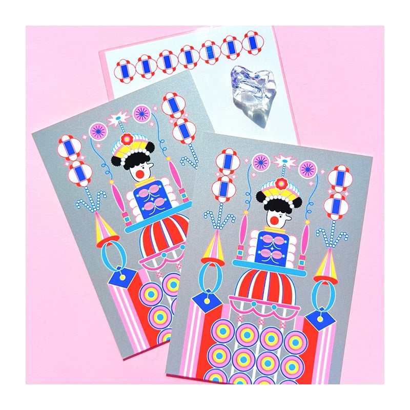 HUMANA Silver Pot Postcard