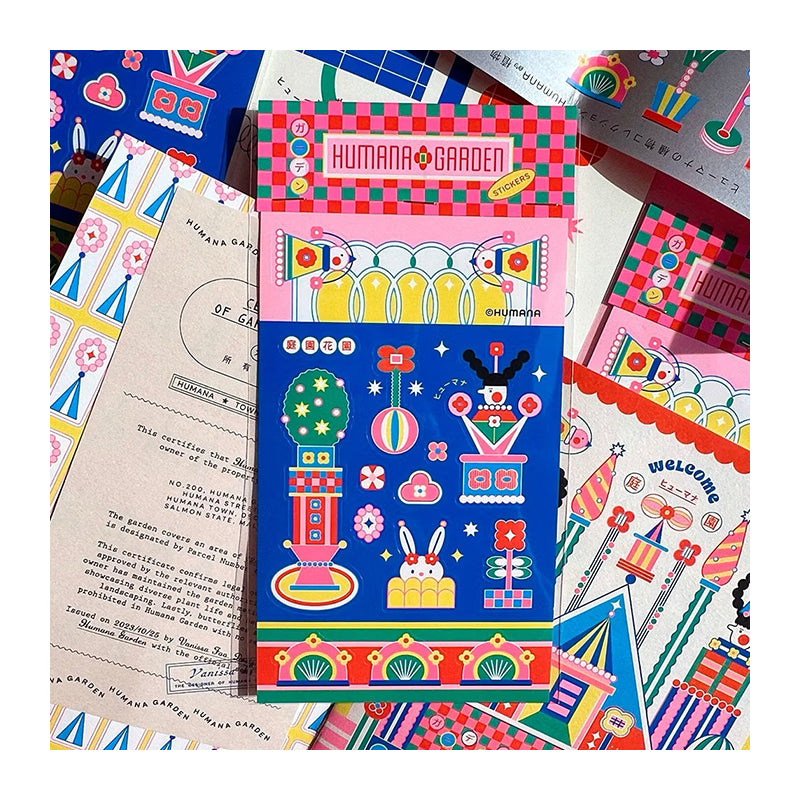 HUMANA Garden Sticker