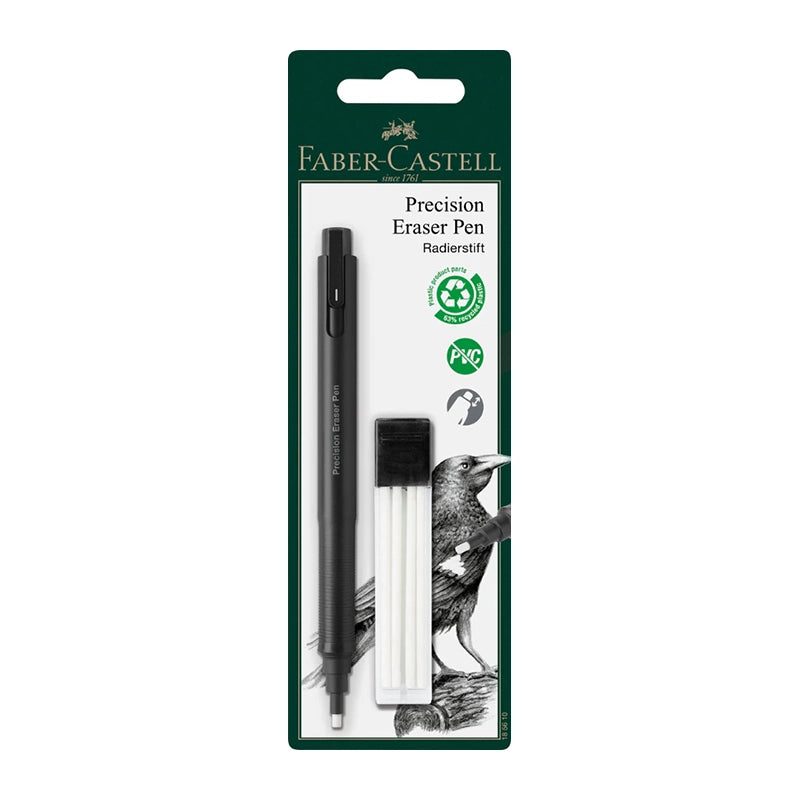 FABER-CASTELL Precision Eraser Pen 1+4 Refill 185610 in BC