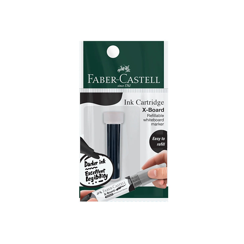 FABER-CASTELL Whiteboard Marker X-Board 254082 Refill 1s Black PB