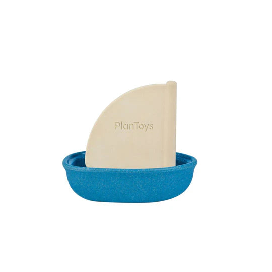 PLAN TOYS Sailing Boat Blue