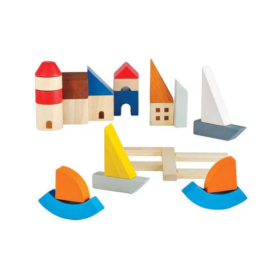 PLAN TOYS Marina Blocks