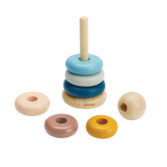 PLAN TOYS Stacking Ring Orchard