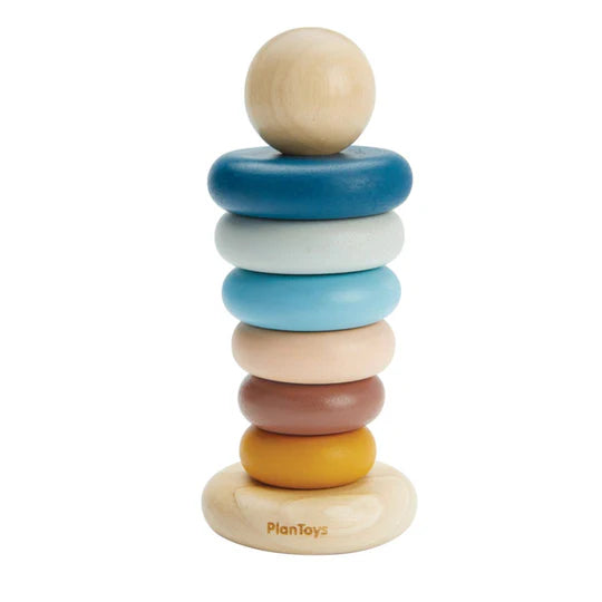 PLAN TOYS Stacking Ring Orchard