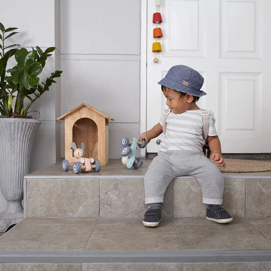 PLAN TOYS Bunny Racing Car