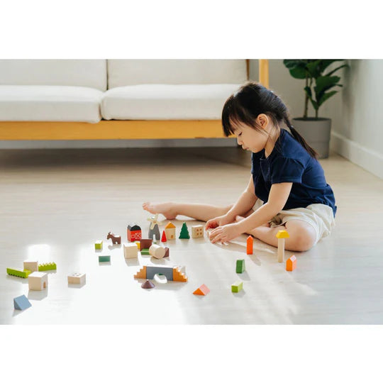 PLAN TOYS Countryside Blocks