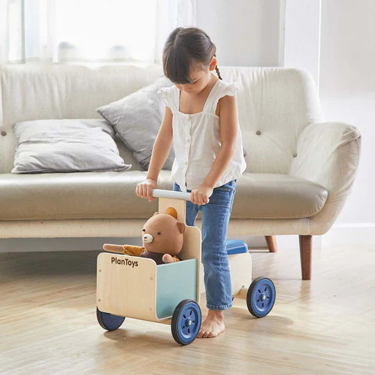 PLAN TOYS Delivery Bike Orchard