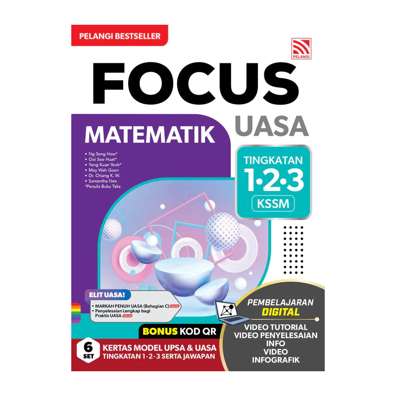Focus UASA KSSM 2025 Matematik Tingkatan 1-3