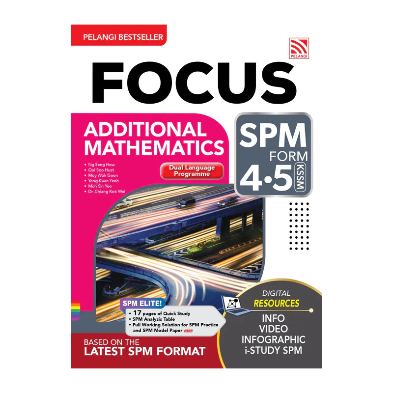 Focus SPM 2025 Additional Mathematics