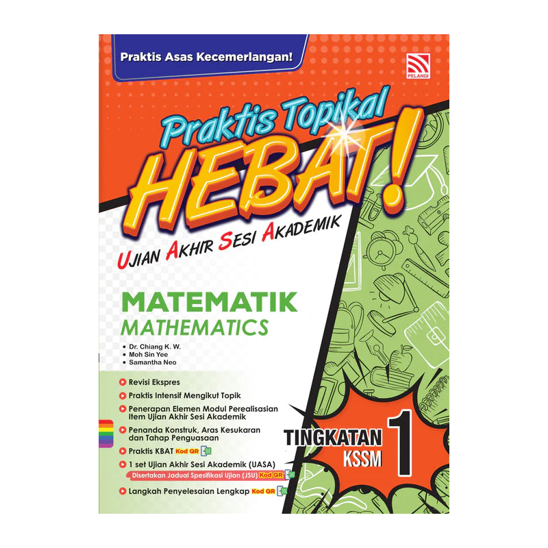 Praktis Topikal Hebat UASA KSSM 2025 Matematik Tingkatan 1