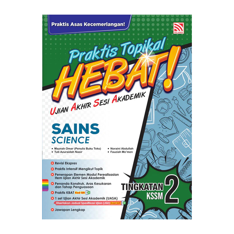 Praktis Topikal Hebat UASA KSSM 2025 Sains Tingkatan 2