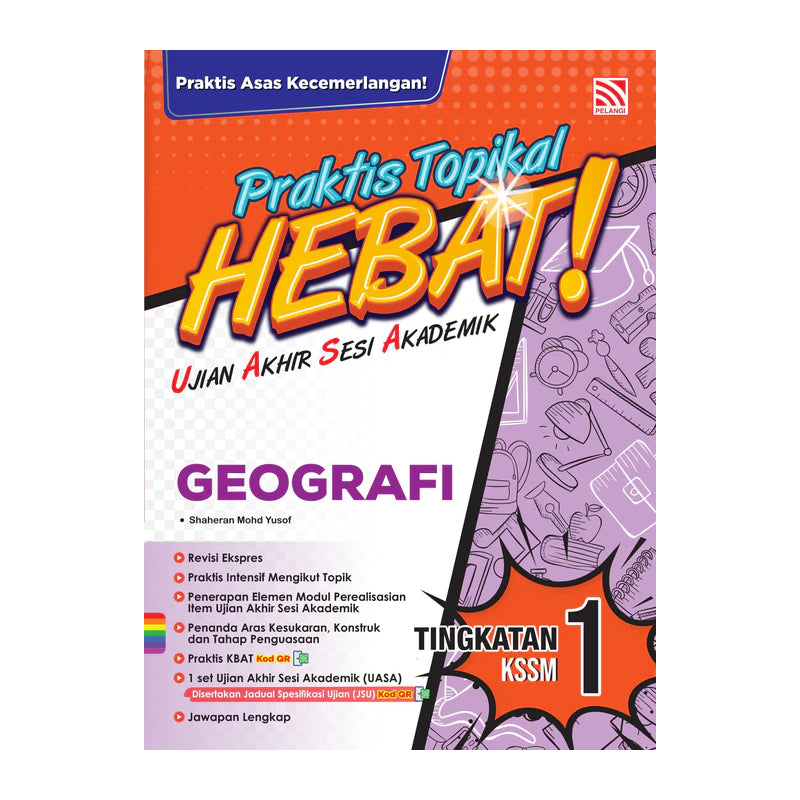 Praktis Topikal Hebat UASA KSSM 2025 Geografi Tingkatan 1