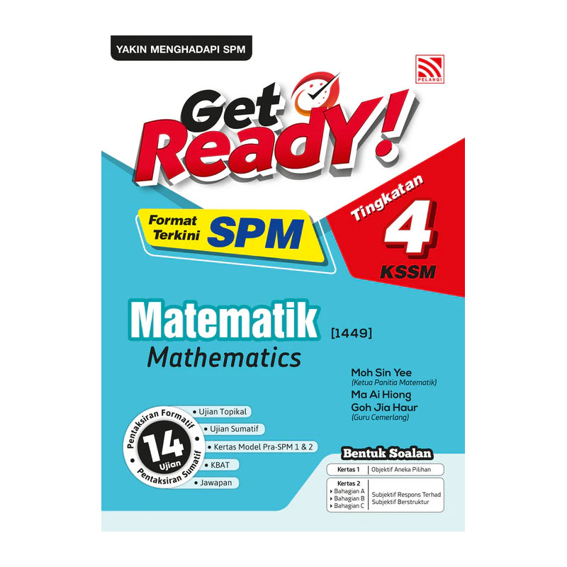 Get Ready SPM (2025) Matematik Tingkatan 4