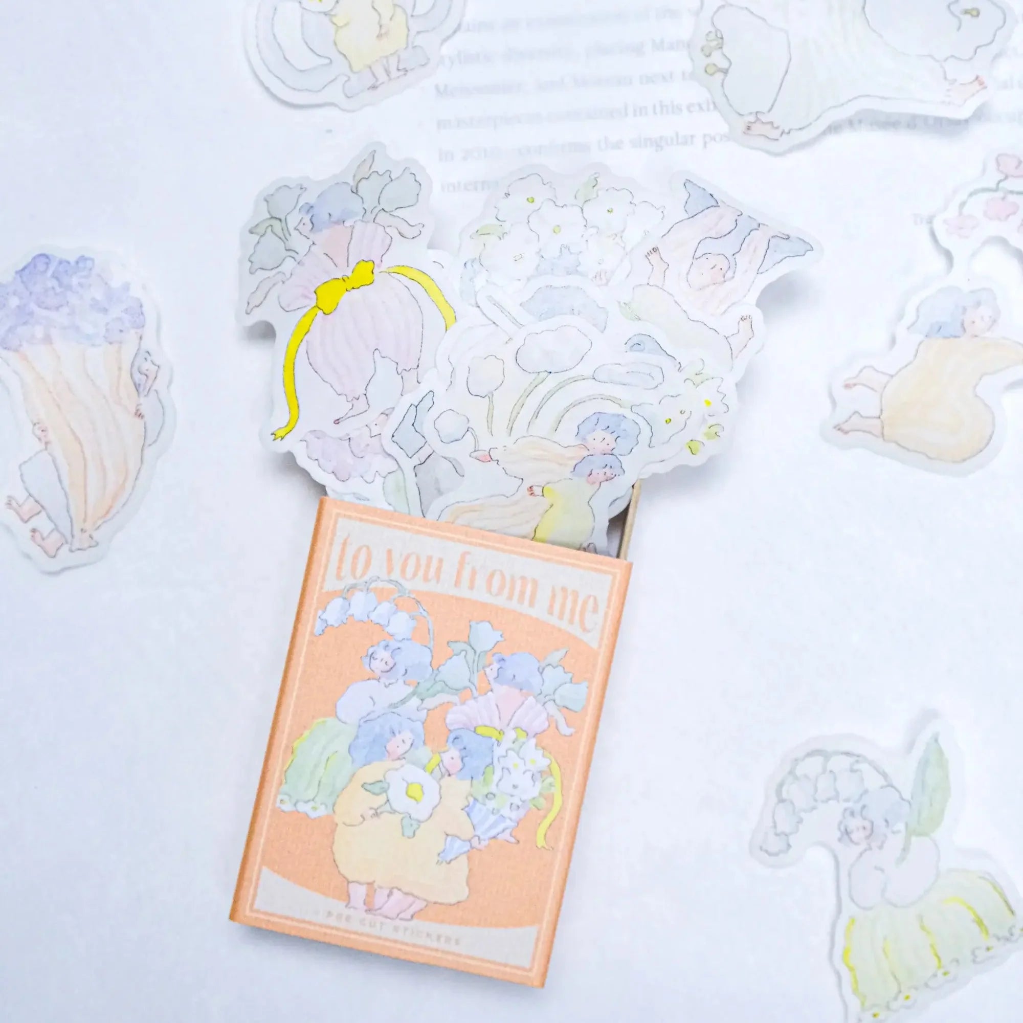 DODOLULU Matchbox Sticker Flakes To You From Me