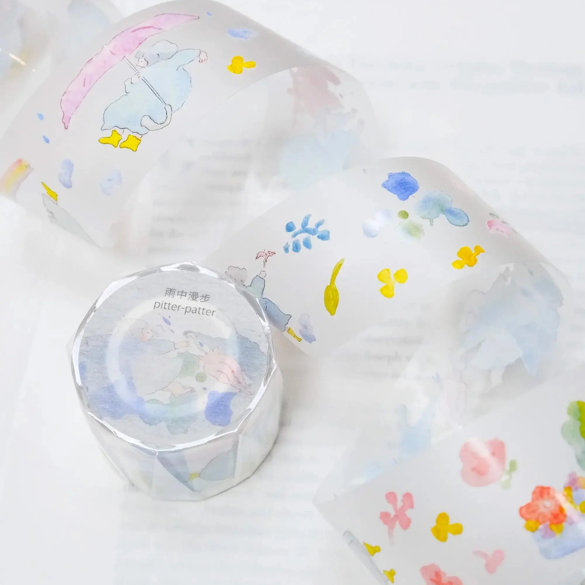 DODOLULU PET Tape | Pitter-Patter Full Roll (10m)