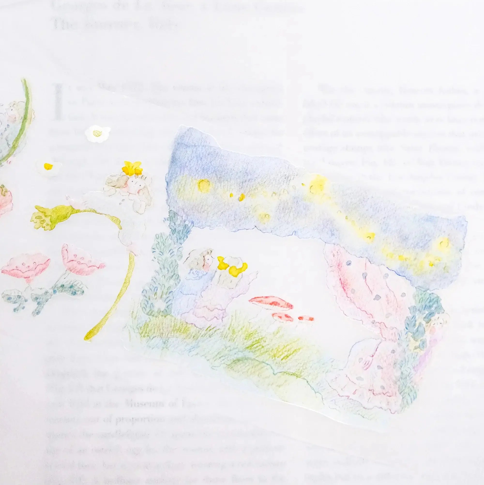 DODOLULU PET Tape | The Sound Of Spring Full Roll (10m)