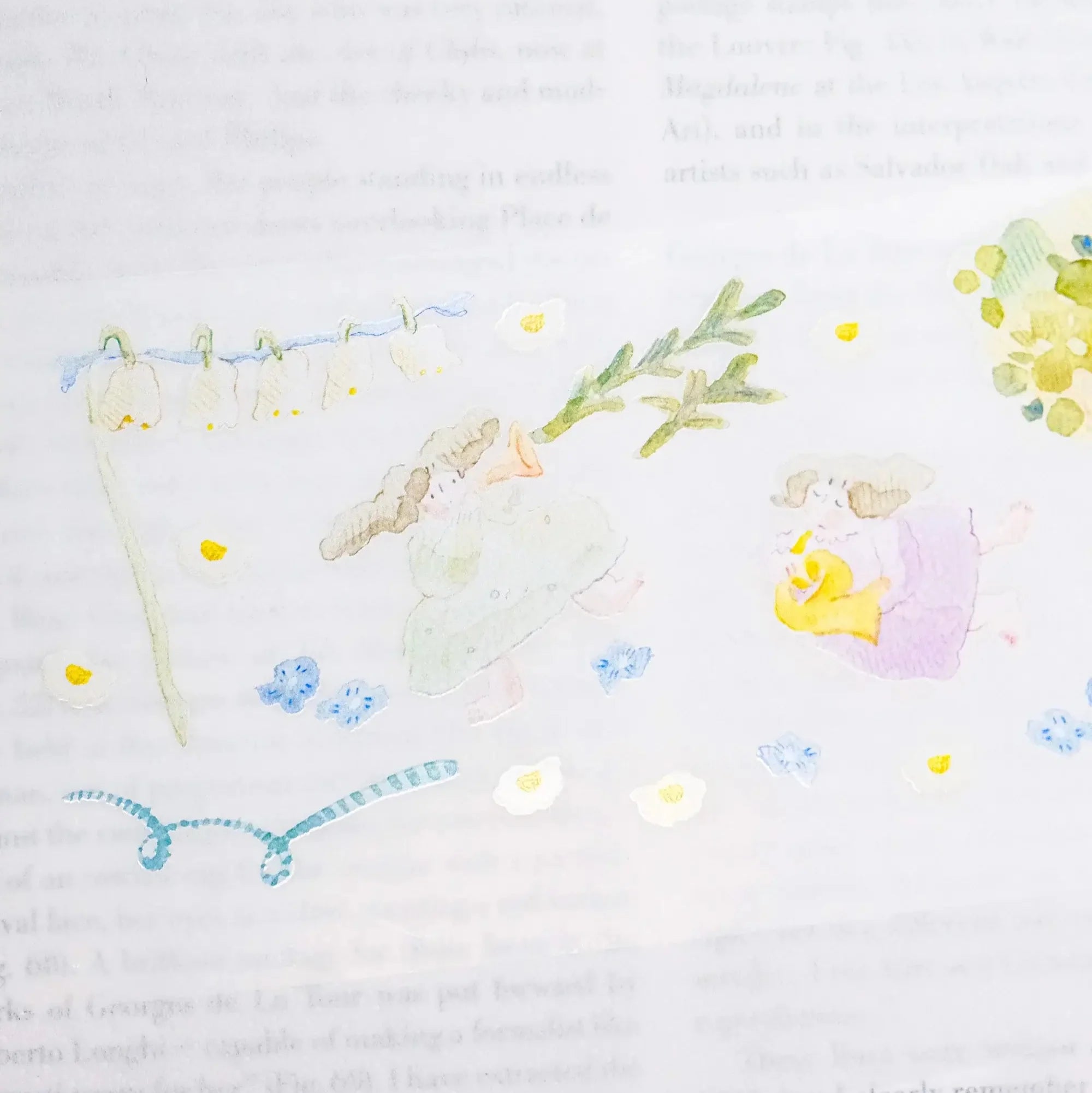 DODOLULU PET Tape | The Sound Of Spring Full Roll (10m)