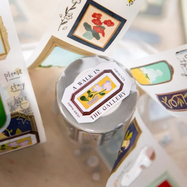 OURS PET Tape | A Walk In The Gallery Full Roll (10m)