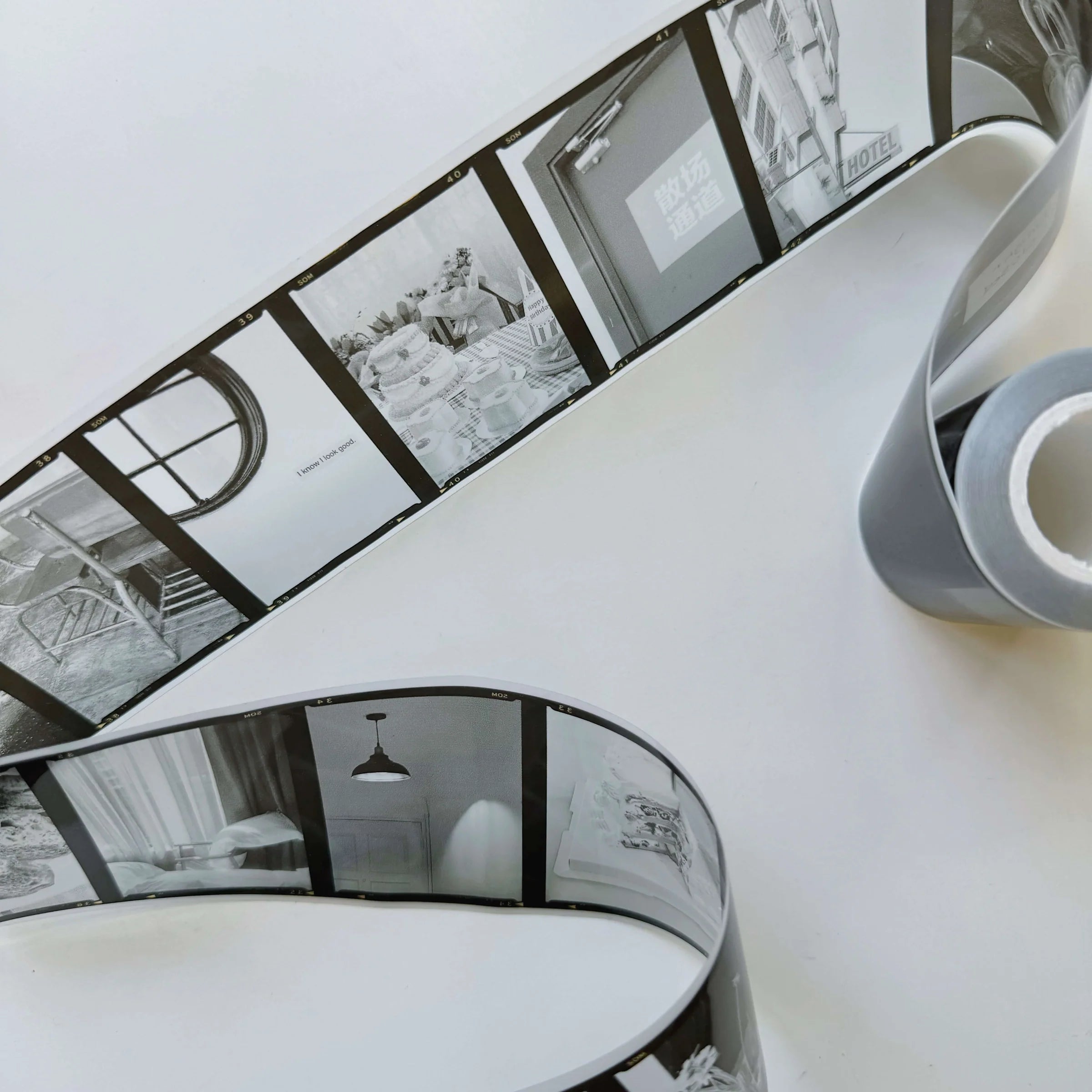 SOM STUDIO 120 B&W Film PET Tape Full Roll (10m)