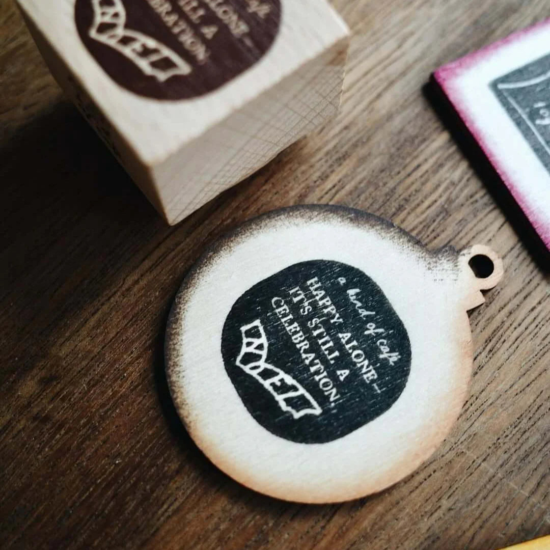 A KIND OF CAFE Rubber Stamp Christmas Limited Gacha Stamp