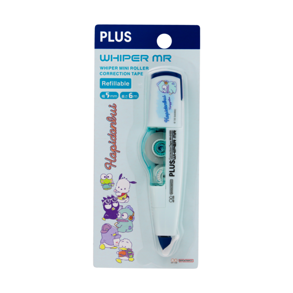 PLUS MR Correction Tape WH 615SS 5mm x 6M Hapidanbui Hangyodon