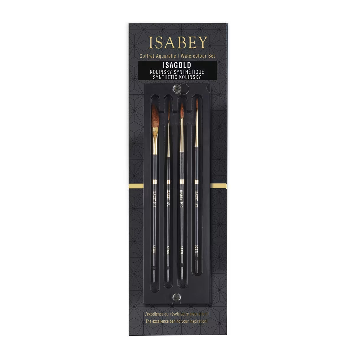 ISABEY Isagold Watercolour Set of 4