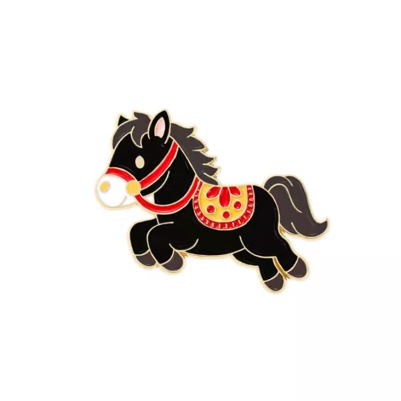 NENGAJYO 2026 Pin Of The Year Black Horse