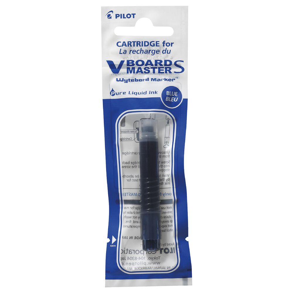 PILOT V Board Master S Ink Cartridge 1s Blue OPP