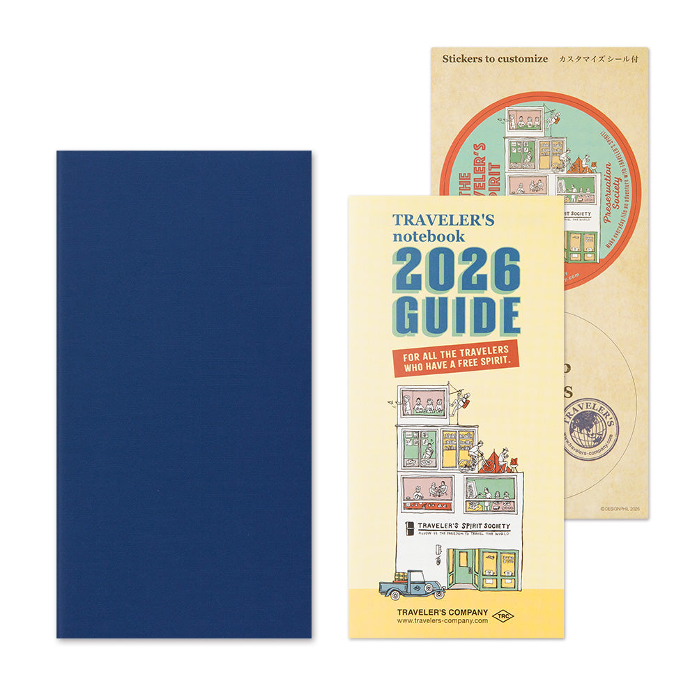 TRAVELERS Notebook 2026 Second Half Weekly+Memo
