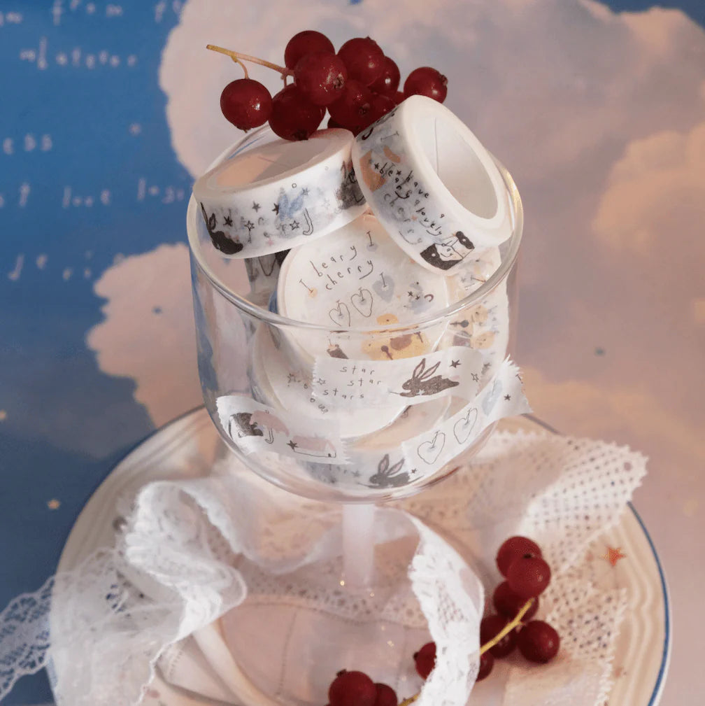 BIGHANDS Washi Tape moments Beary Cherry