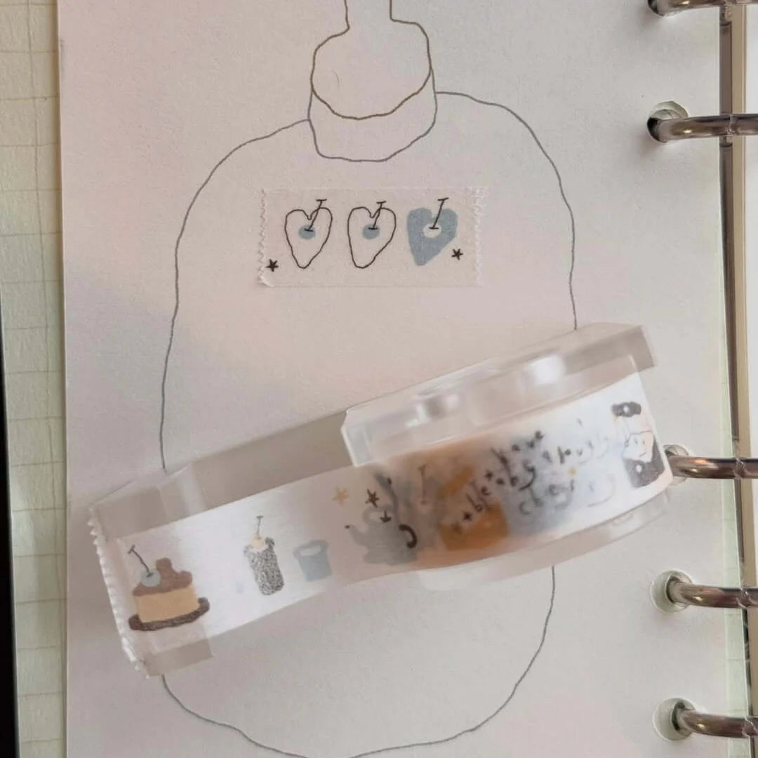 BIGHANDS Washi Tape moments Beary Cherry