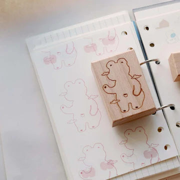 BIGHANDS Rubber Stamp Collection Rainy Days Rainy Bear