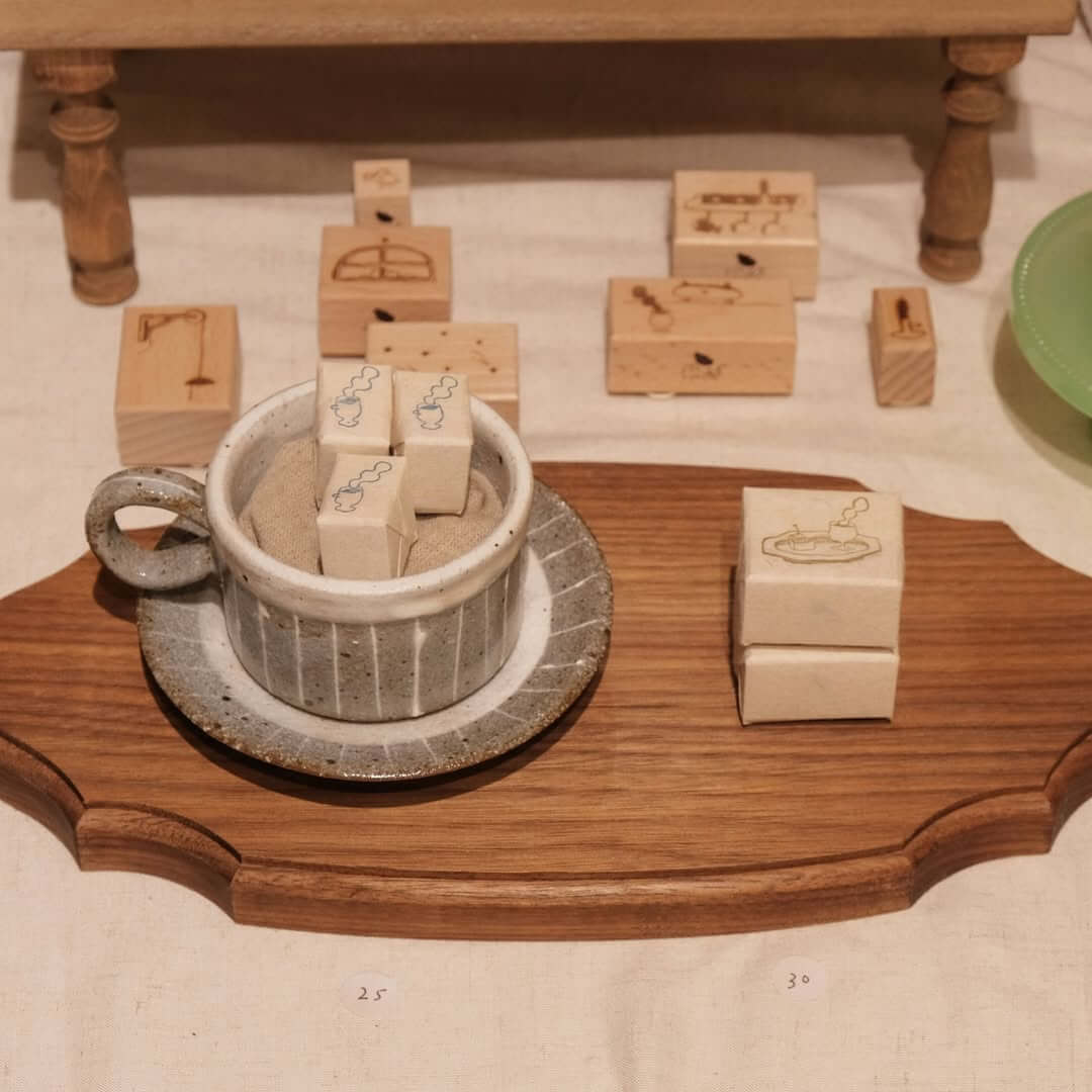 BIGHANDS Rubber Stamp Collection every day tea time