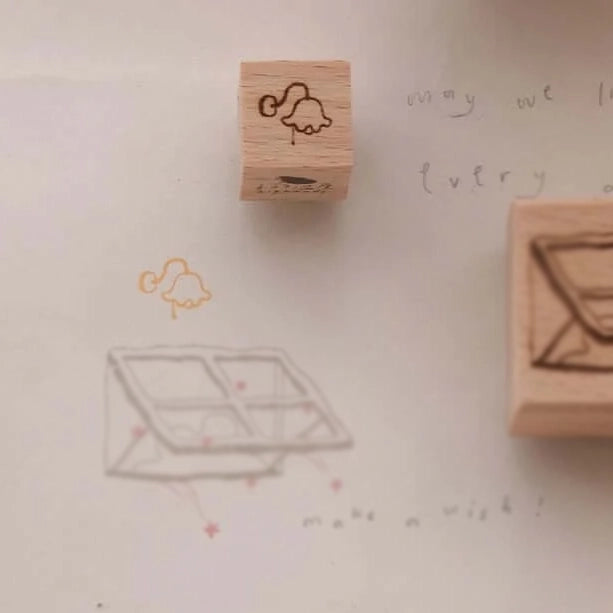 BIGHANDS Rubber Stamp Collection every day warm light