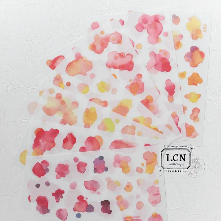 LCN Print-On Stickers Warm Colour Tone