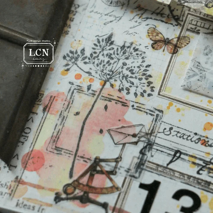 LCN Print-On Stickers Warm Colour Tone