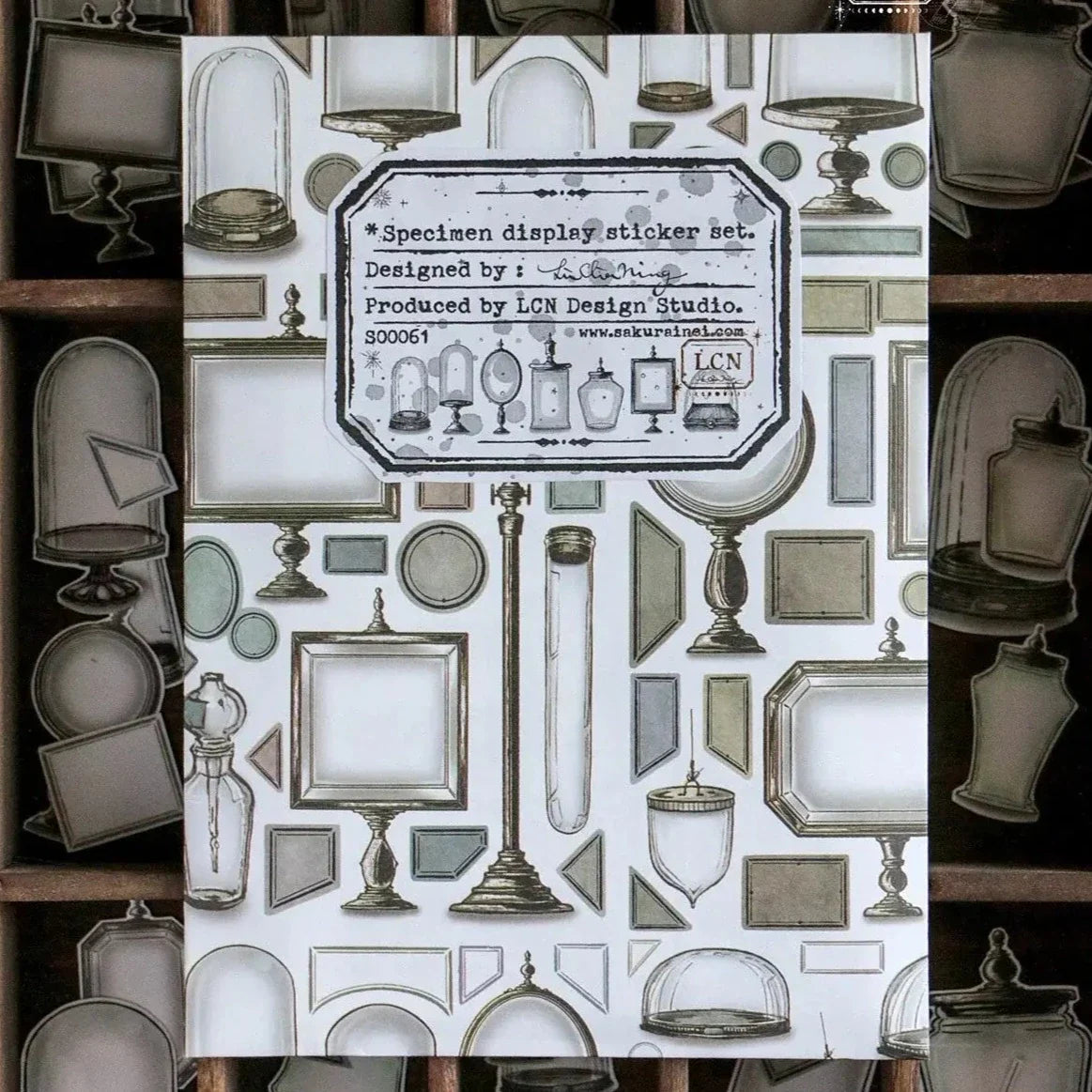 LCN Sticker Set Specimen Display